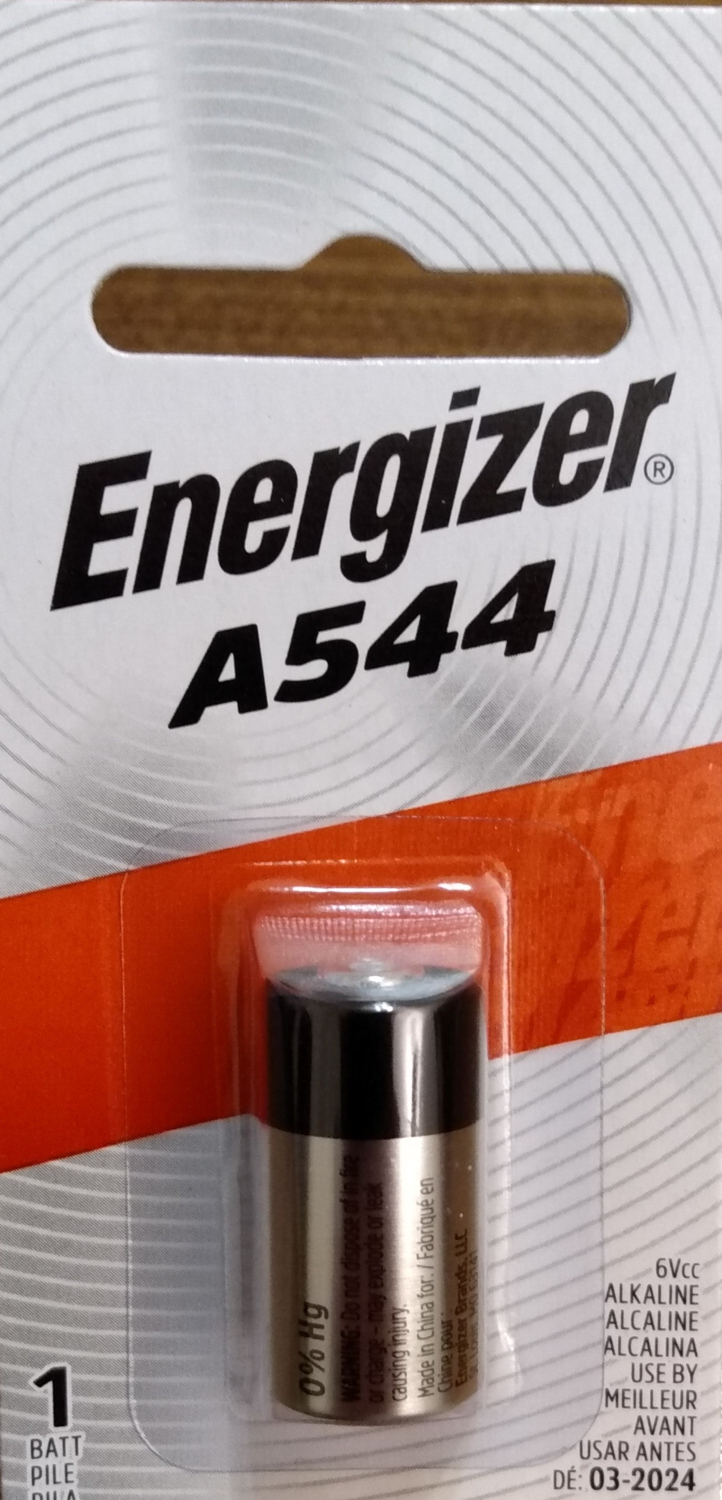 ENERGIZER A544 6V