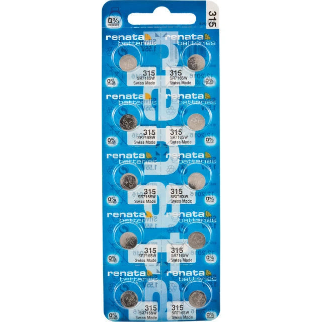 RENATA 315 WATCH BATTERY