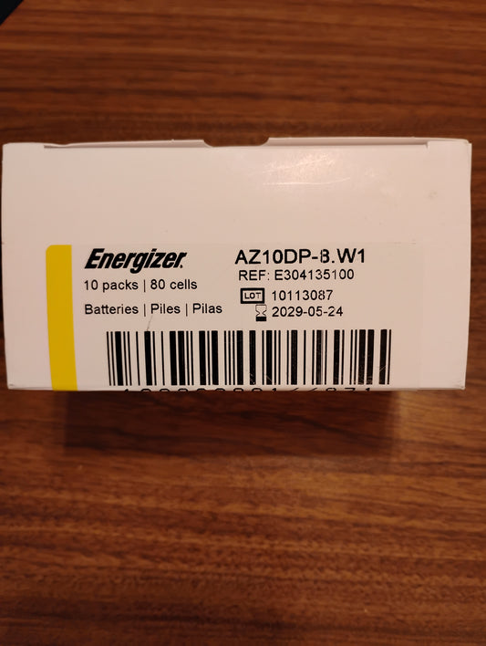 ENERGIZER AZ10DP-8/CARD