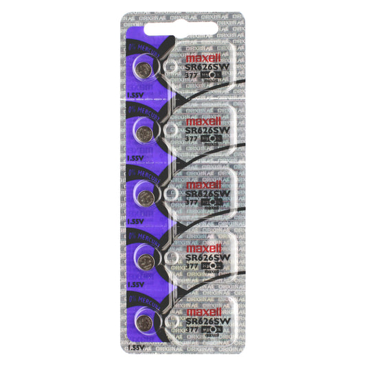 MAXELL WATCH BATTERY 377