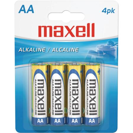 MAXELL ALKALINE AA4