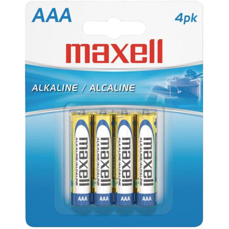 MAXELL ALKALINE AAA4