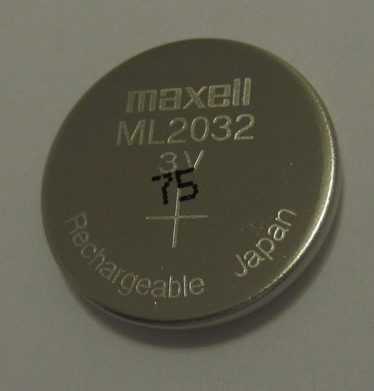 MAXELL ML2032 RECHARGEABLE BATTERY