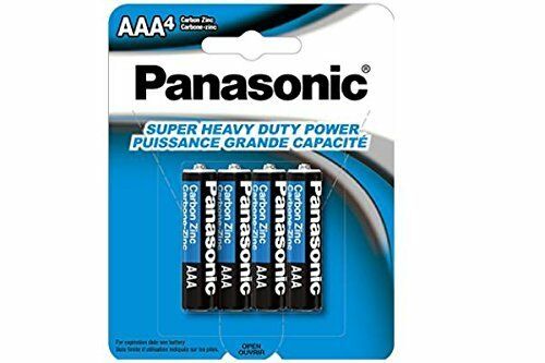 PANASONIC HEAVY DUTY AAA4 CARD
