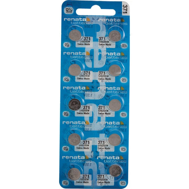 RENATA 371 WATCH BATTERY