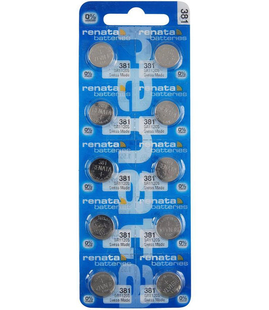 RENATA 381 WATCH BATTERY